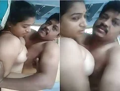 Exclusive Video of Bhabhi Sucking and Fucking Her Husbands Hard Anal